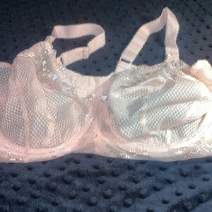 Elomi bra peach/pink color nwot